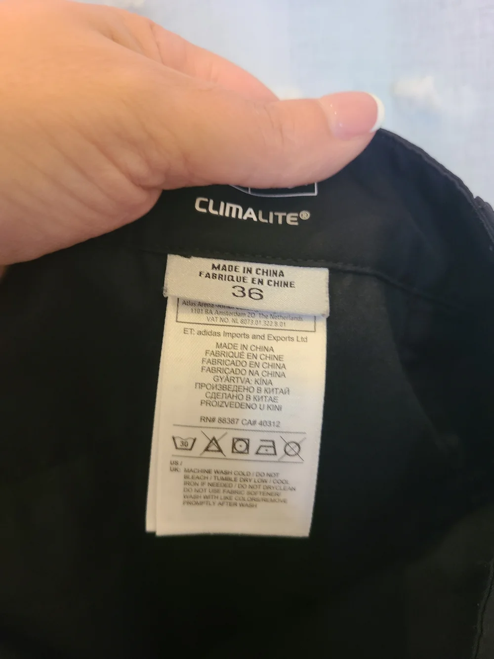 adidas Men’s Black Athletic Golf Shorts